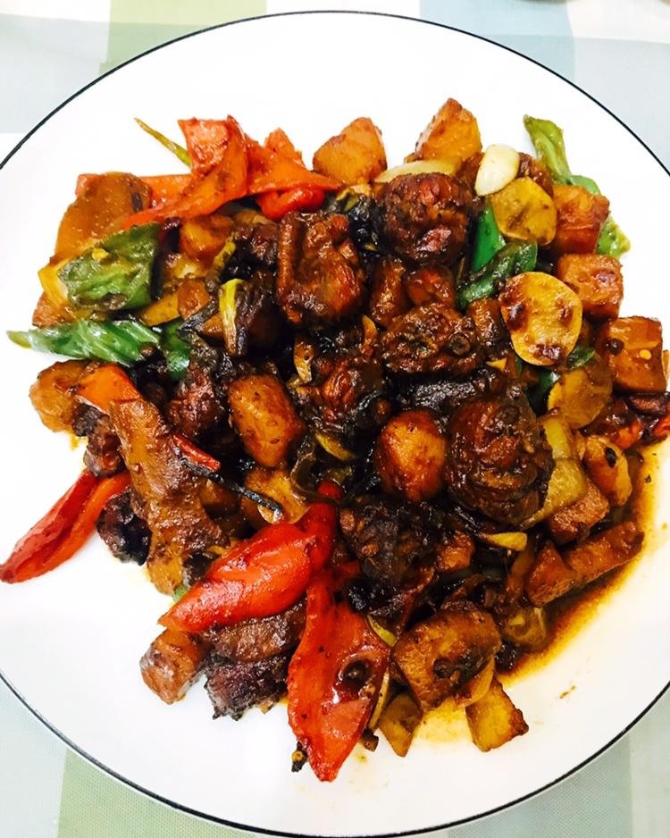 新疆风味大盘鸡㊣（鸡翅中版）