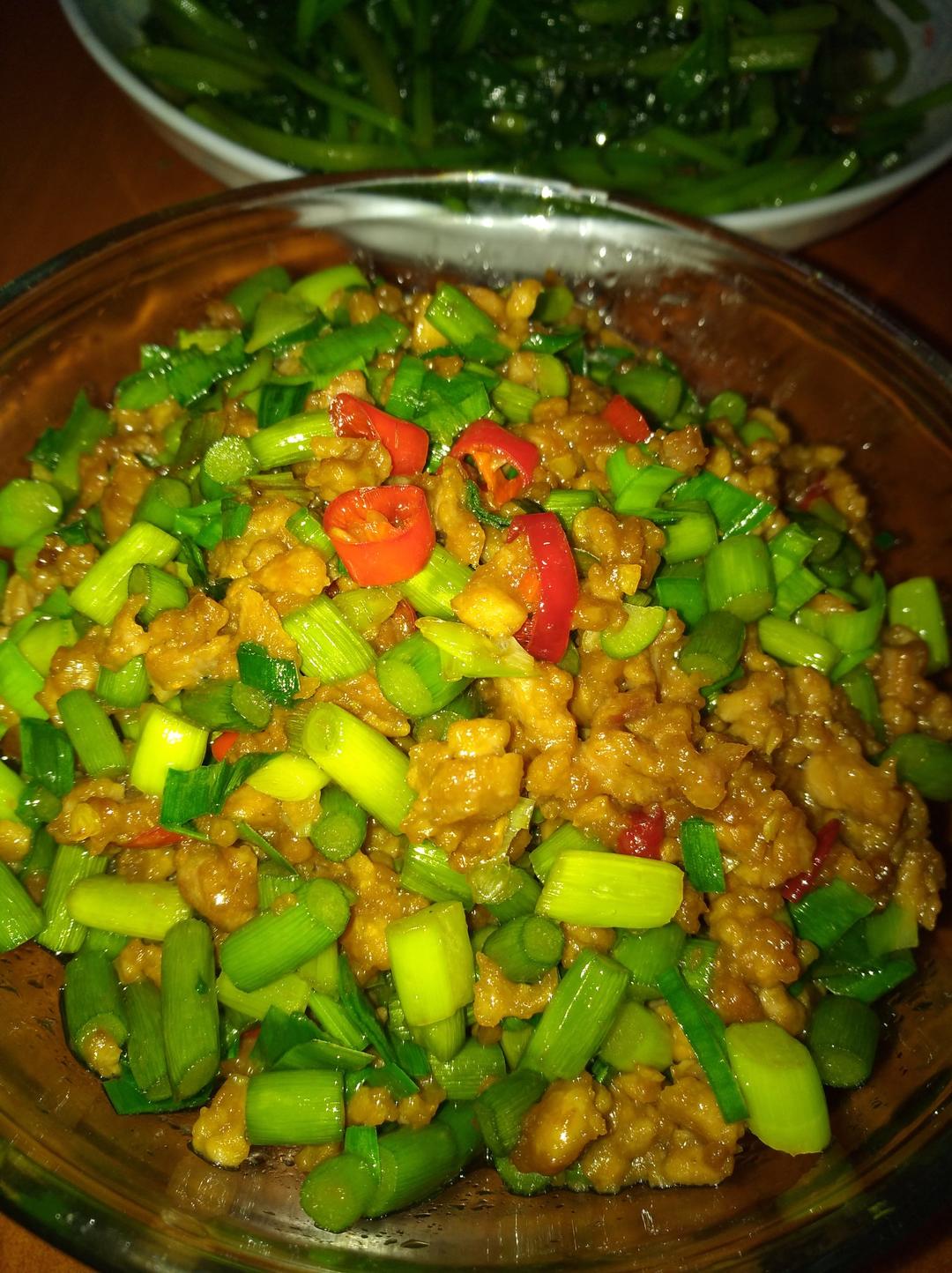 永远有多远做的苍蝇头(经典台湾家常菜)