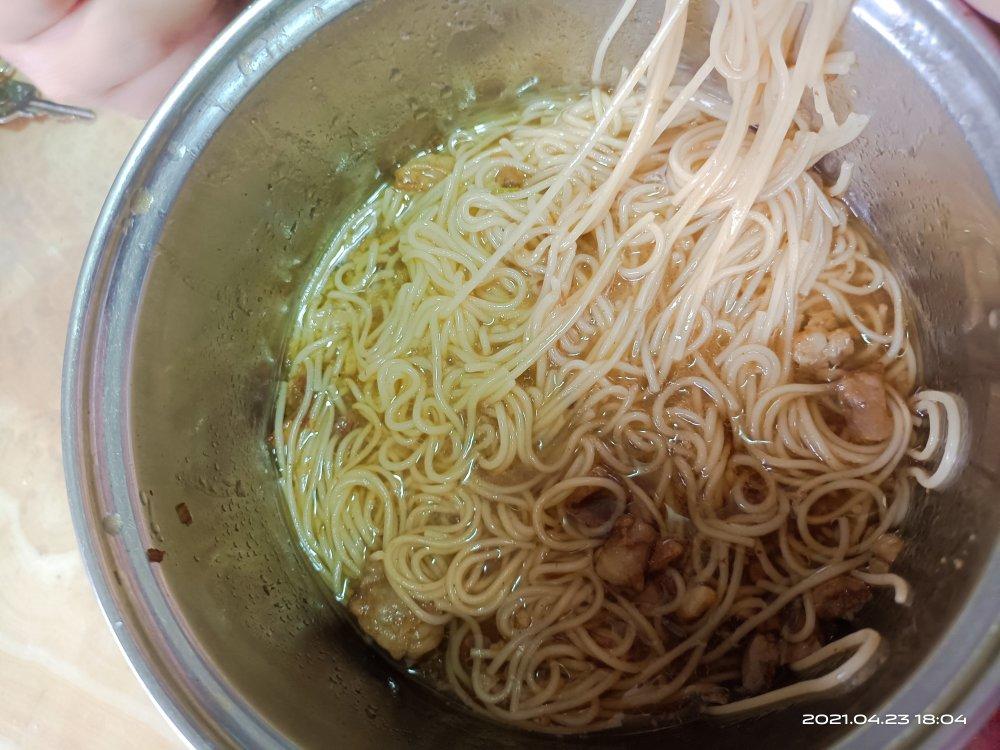 蒜面条