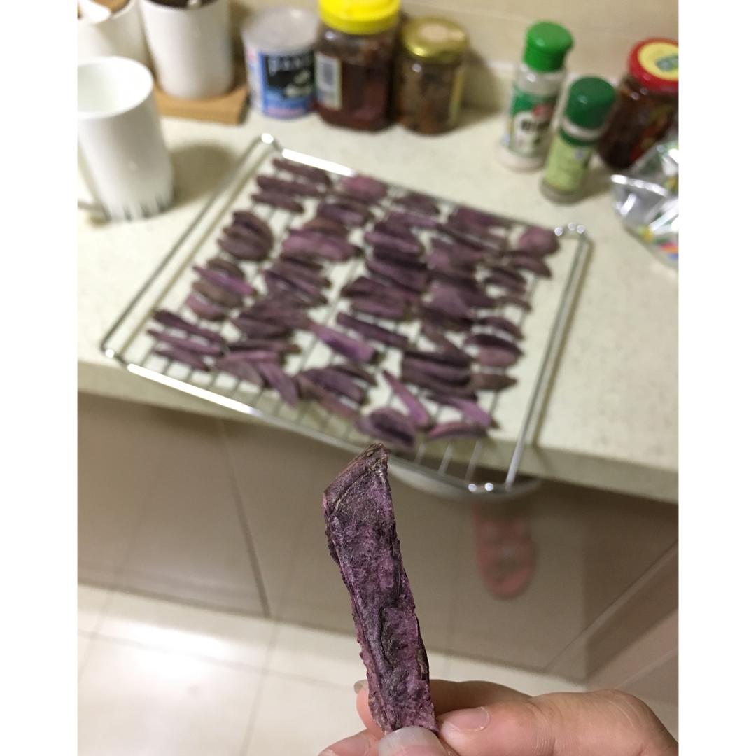 烤箱版紫薯干（狗狗零食）