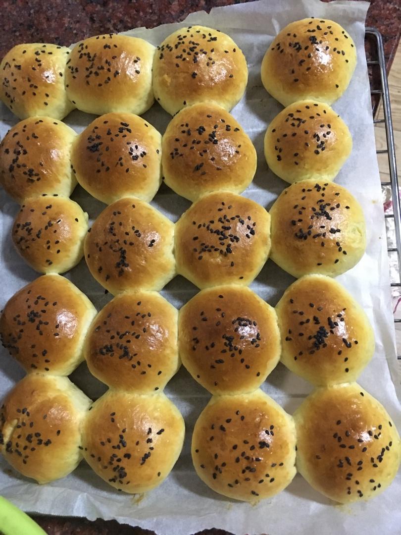 奶黄小餐包-一次发酵超好吃（附快手奶黄馅制作方法）