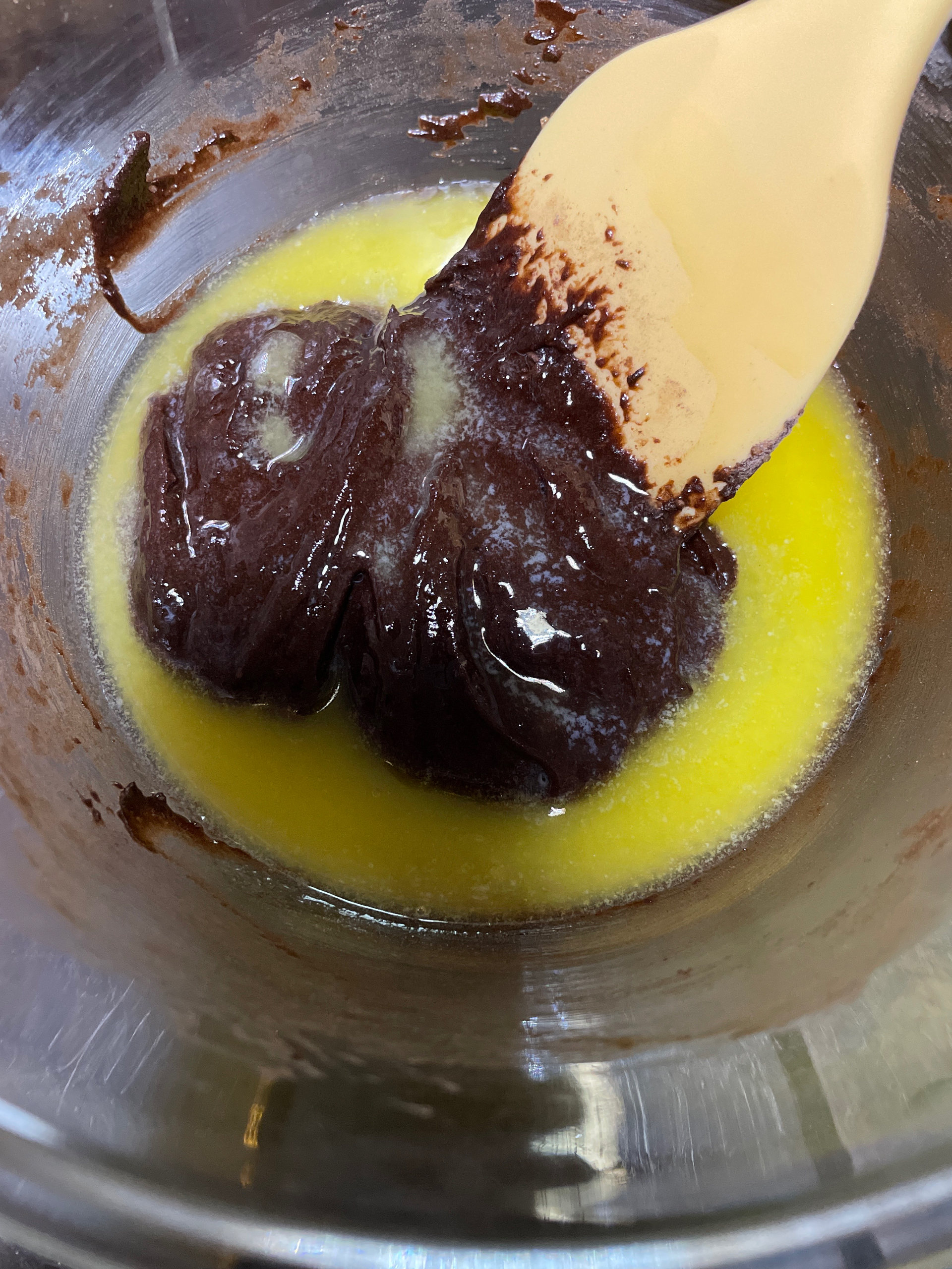 威士忌巧克力玛德琳（巧克力贝壳蛋糕）——西式美食（六十三）的做法 步骤3