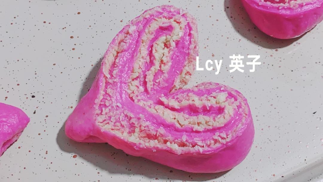 粉红♡椰蓉包的做法
