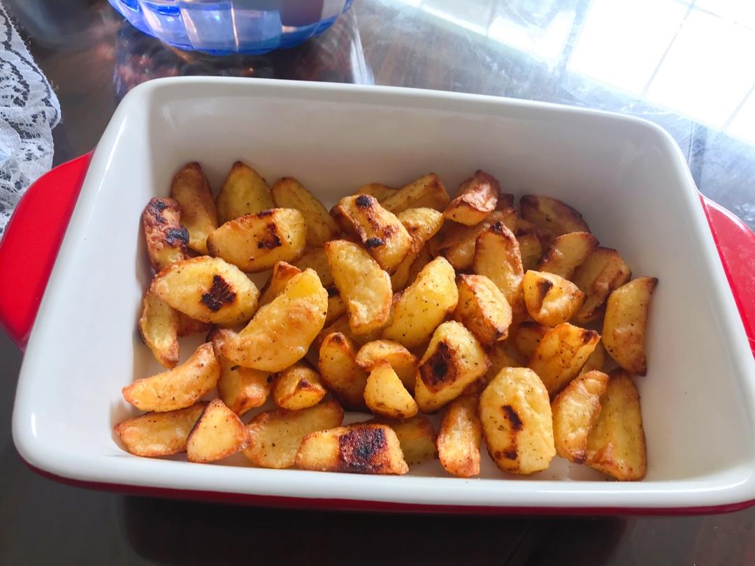 烤土豆、烤薯角