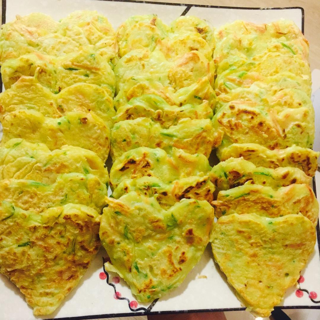 西葫芦鸡蛋饼