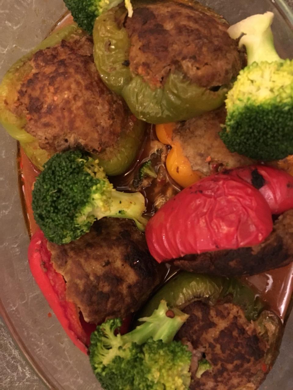 青椒酿肉