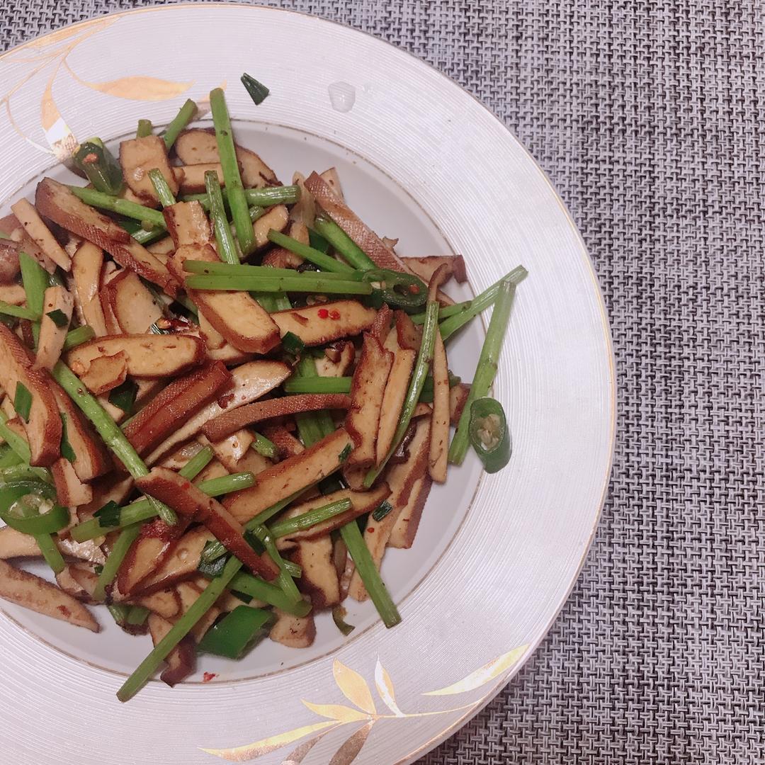 芦蒿炒香干