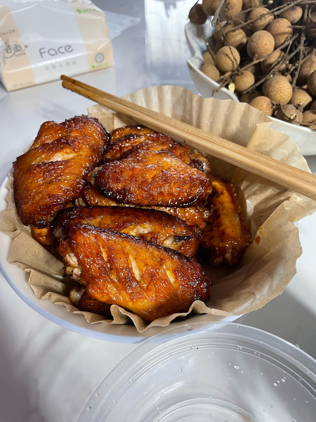 懒人空气炸锅鸡翅中的做法