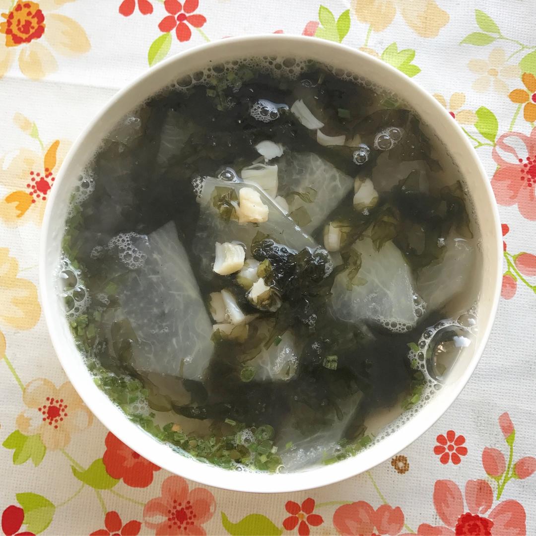 zinc做的冬瓜紫菜汤