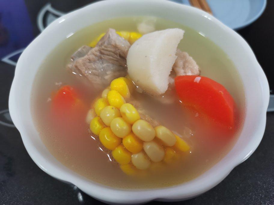 山药玉米排骨汤