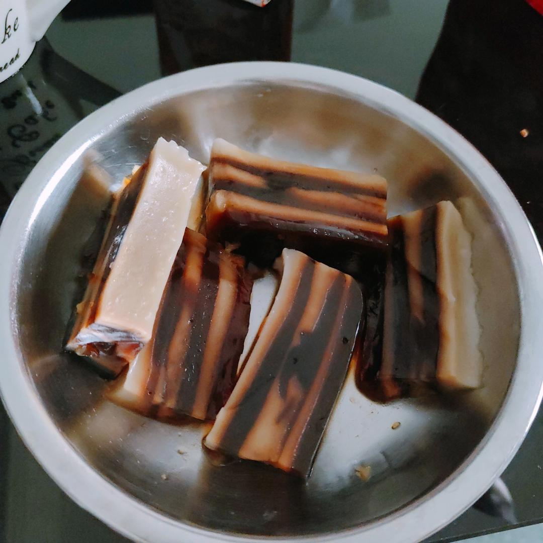 马蹄粒椰汁马蹄糕做法，千层马蹄糕制作方法，糕点详细教程