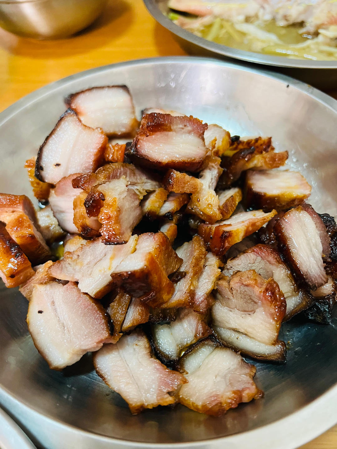 肥叉烧：肥爽瘦滑的蜜汁叉烧