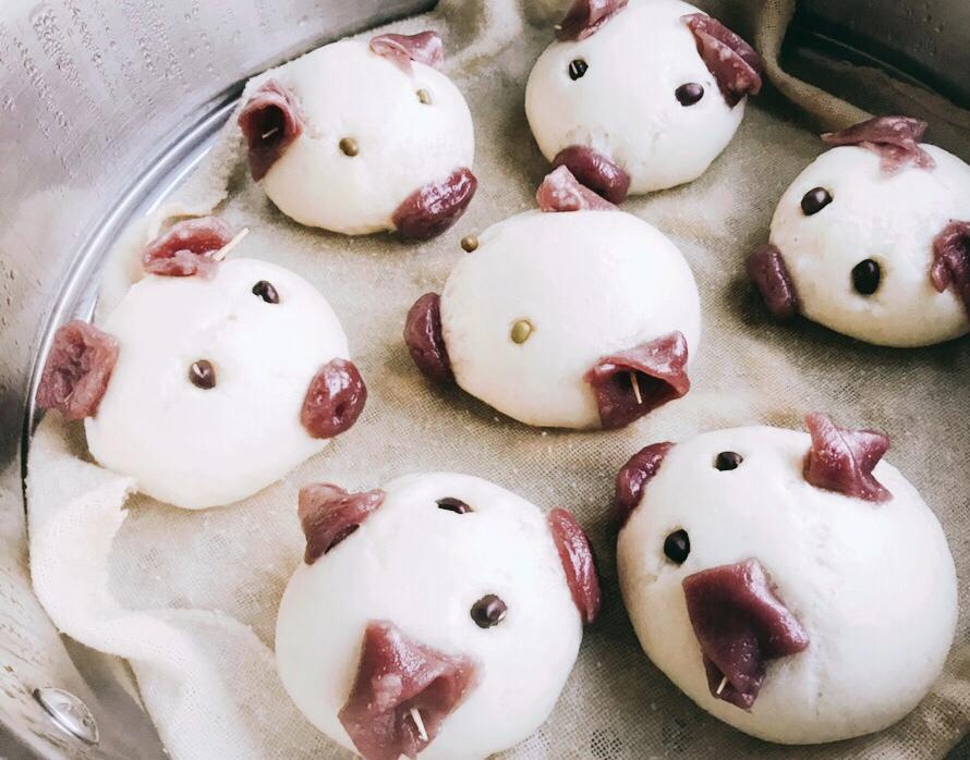 小猪馒头