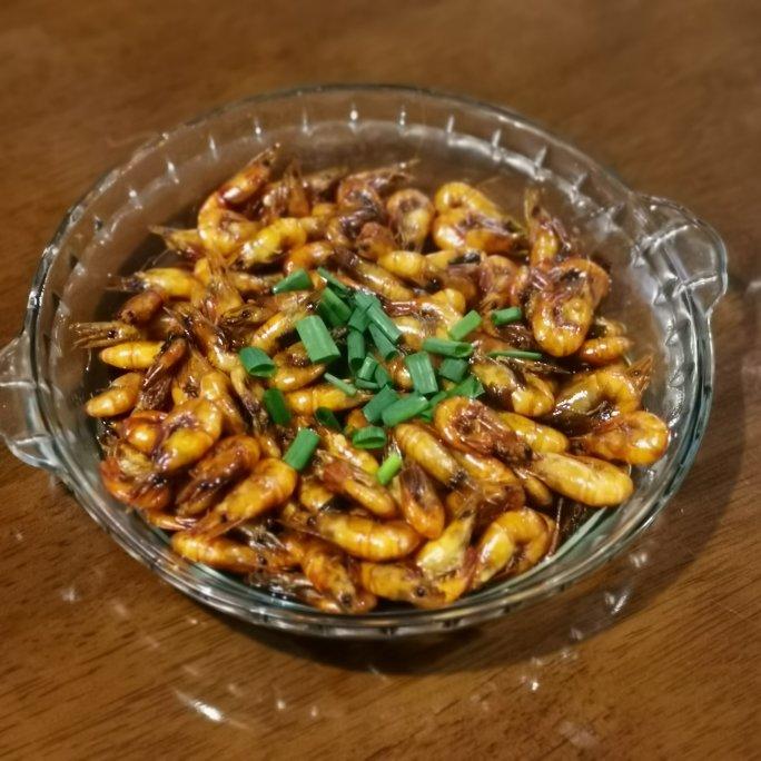 家庭版油爆虾 少油 简单易上手