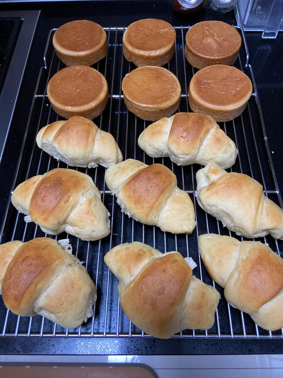 牛奶面包卷（直接法）