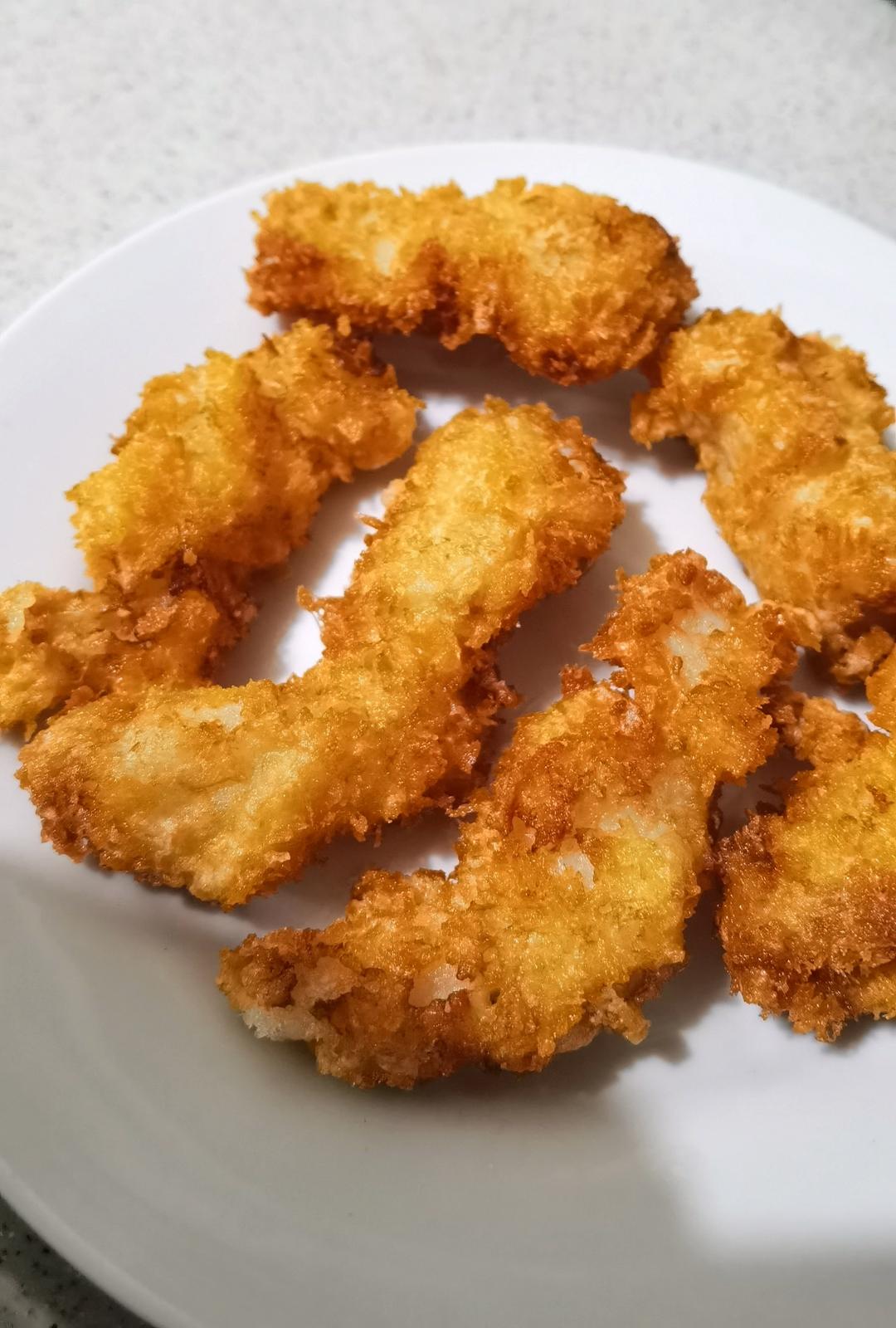 酥炸巴沙鱼块