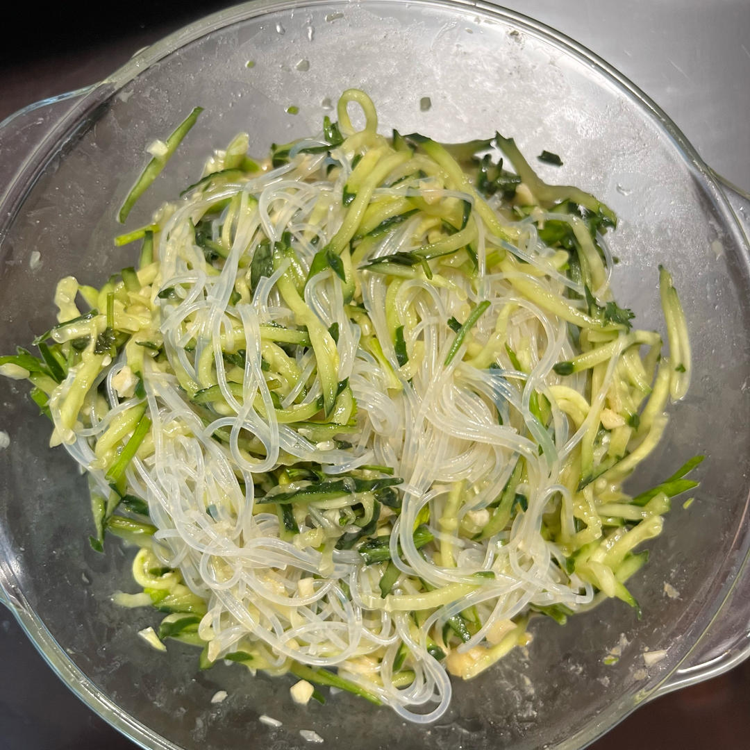 麻酱青瓜拌粉丝