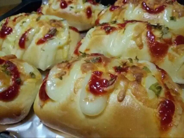 葱香芝士面包