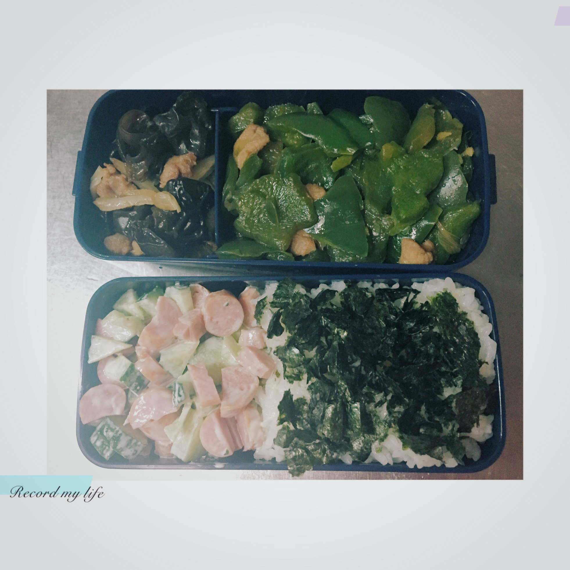 买了便当盒就要好好用～