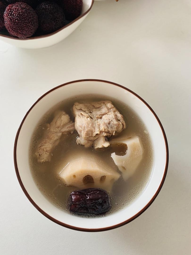 陈情令师姐的莲藕排骨汤（极简做法）