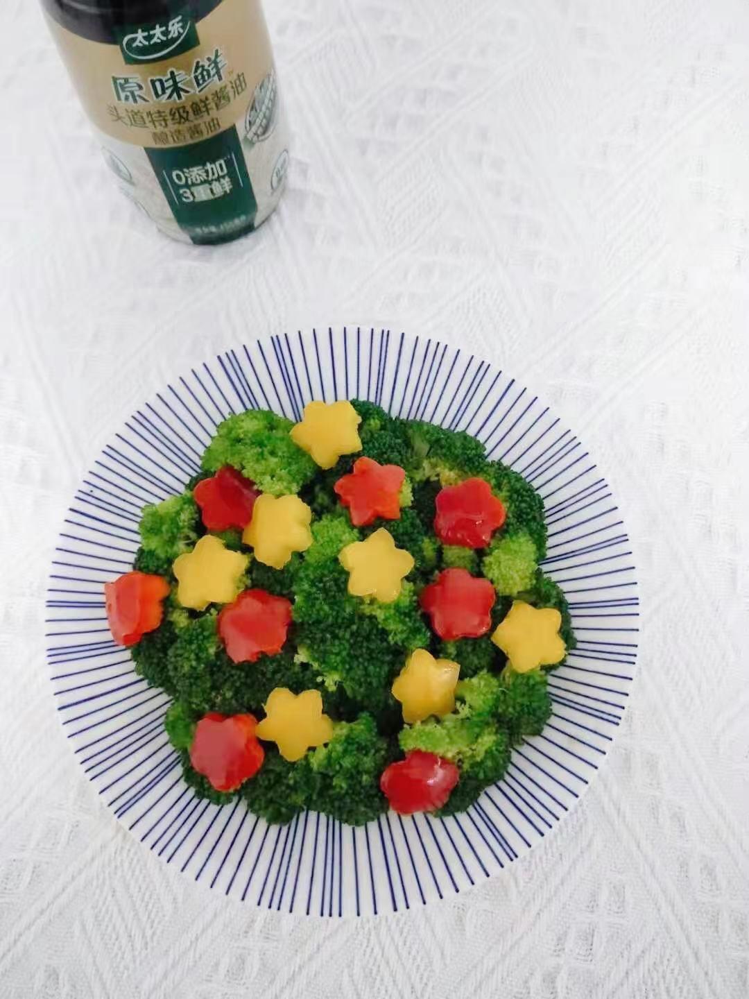 盘子里的森林--清炒西蓝花