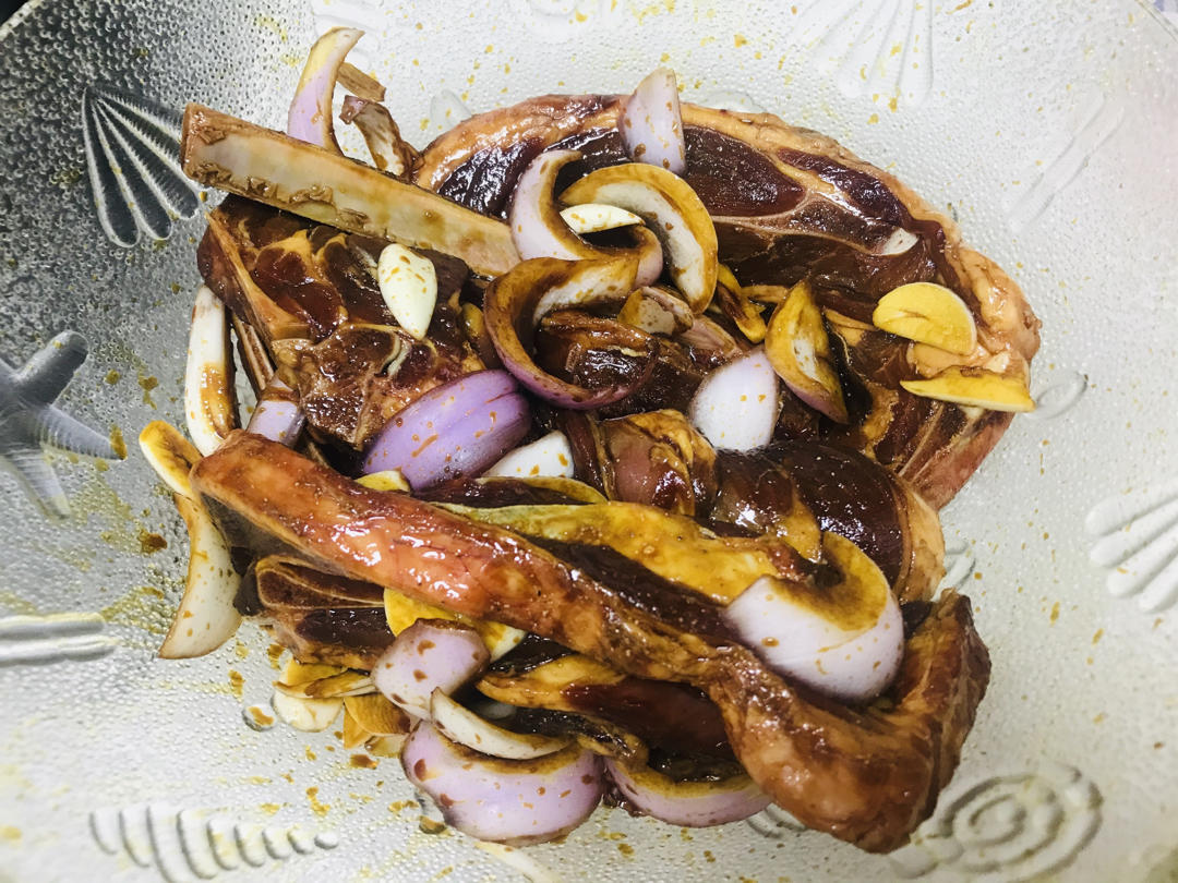 超好吃的烤羊排烤箱版