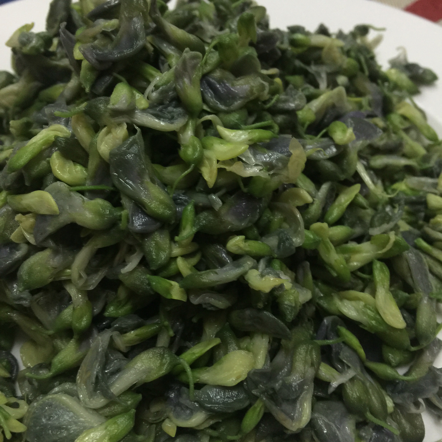 凉拌槐花