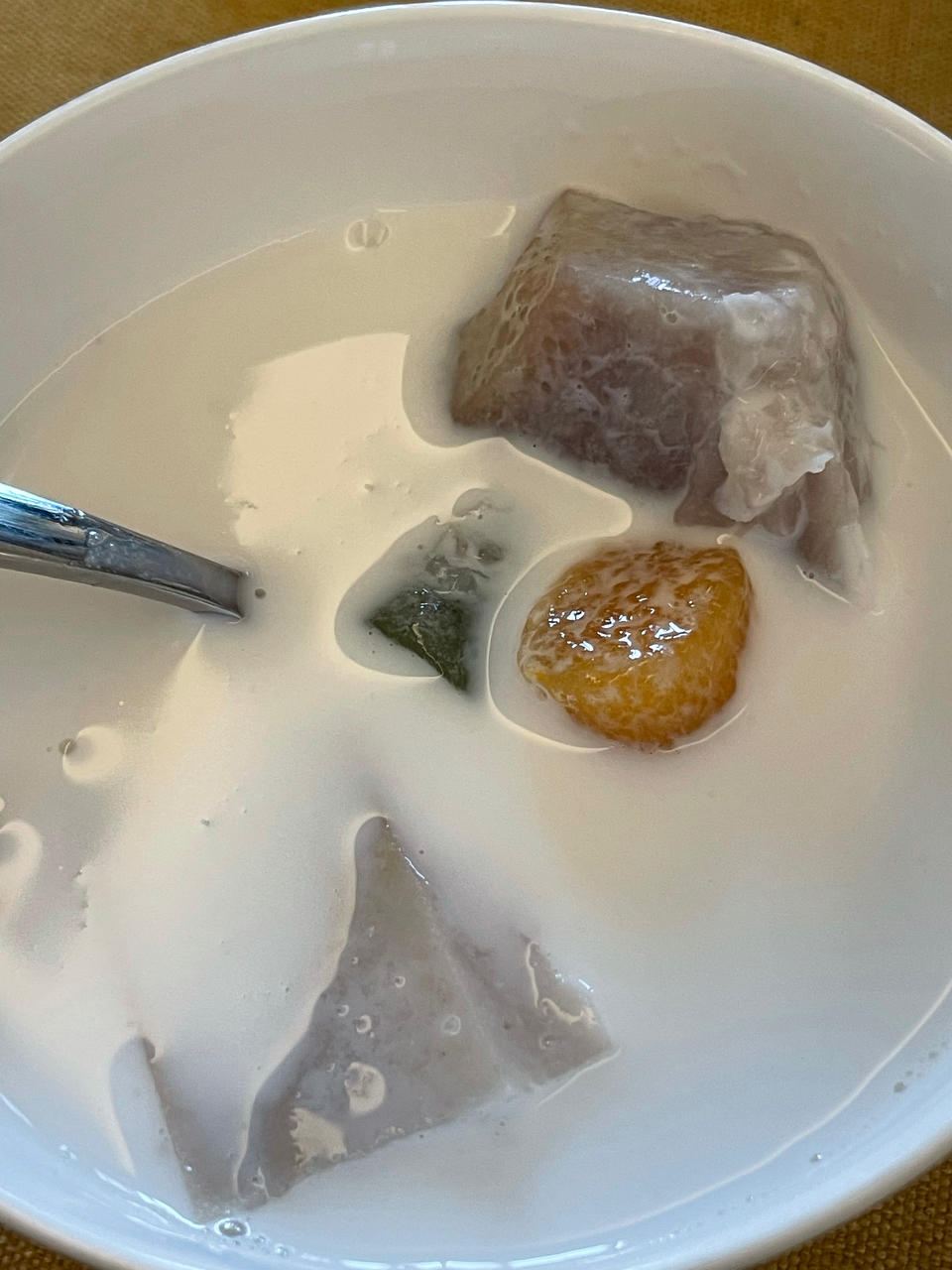 鲜芋仙的酥糯芋头