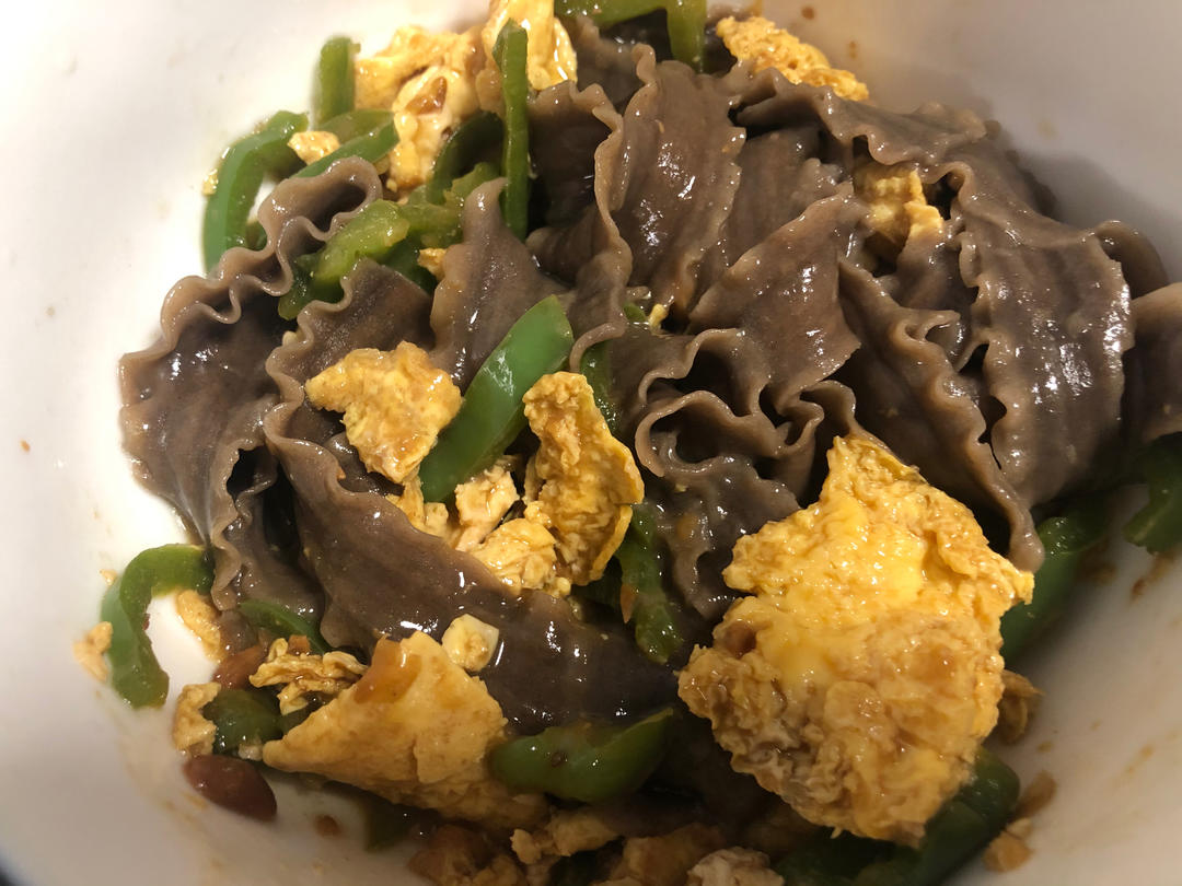 【主食】鸡蛋打卤面