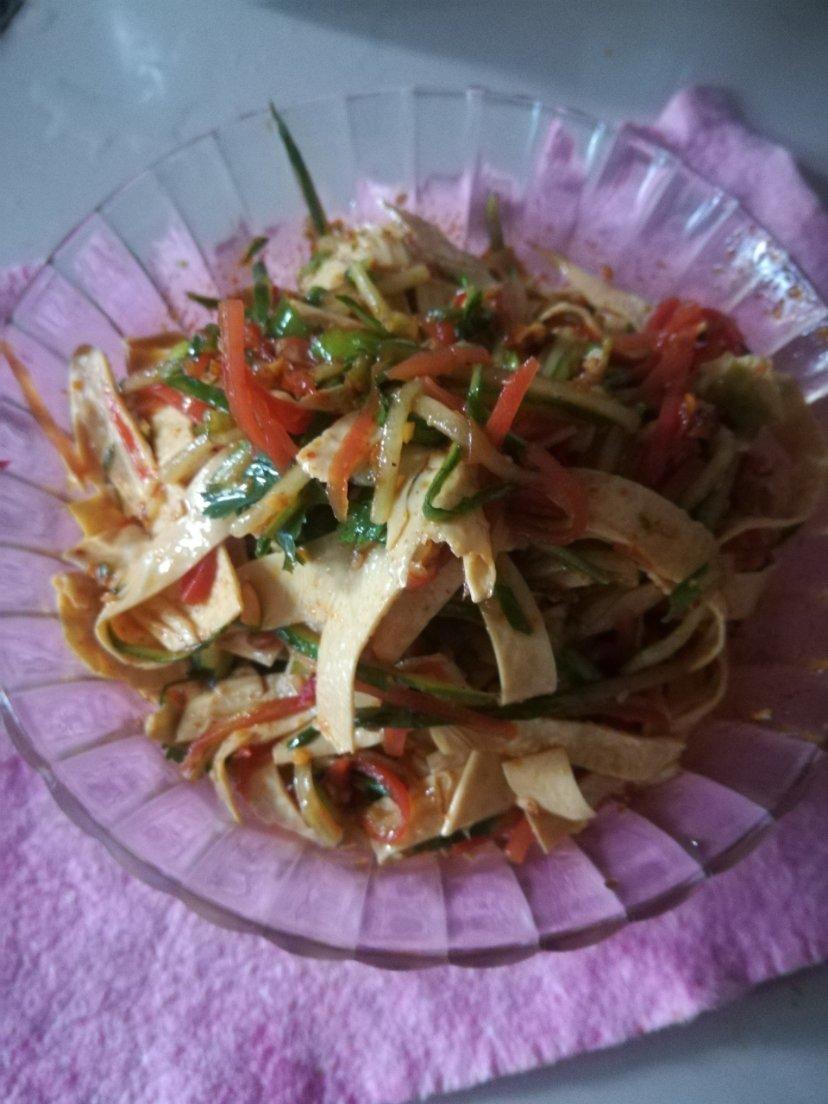 凉拌豆皮