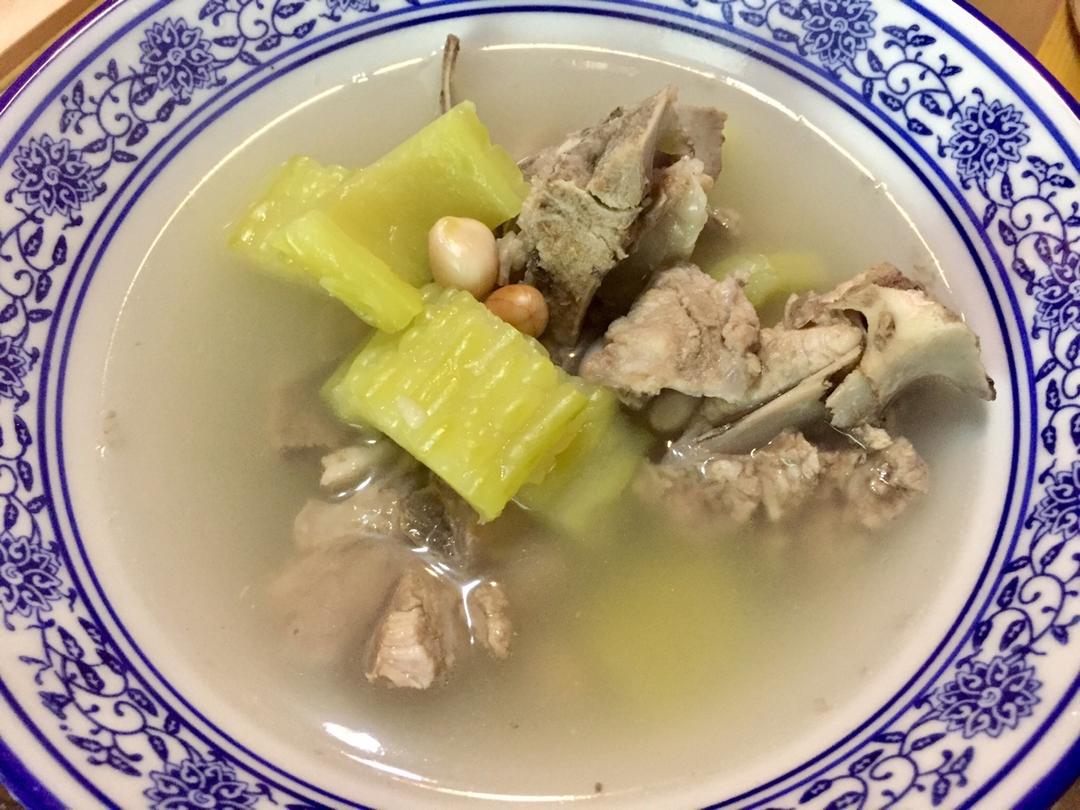 苦瓜黄豆排骨汤