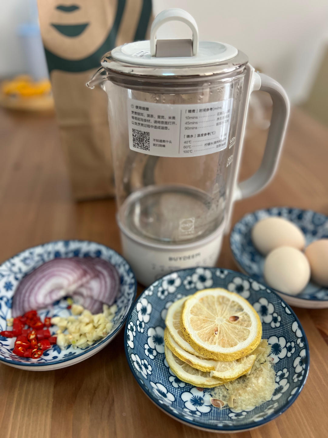 韩式酱鸡蛋【3月北鼎养生壶食谱】