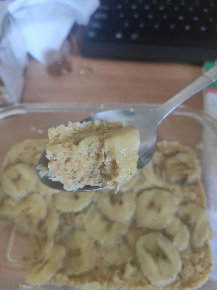 减脂快手微波炉香蕉烤燕麦