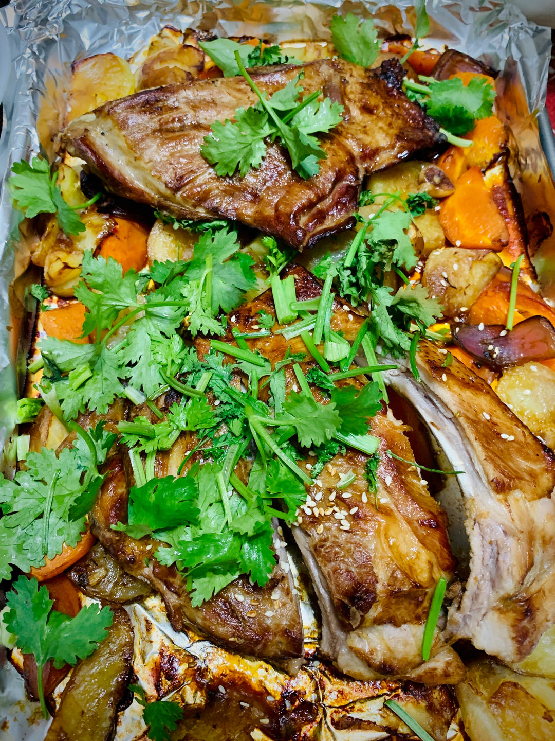 超好吃的烤羊排烤箱版