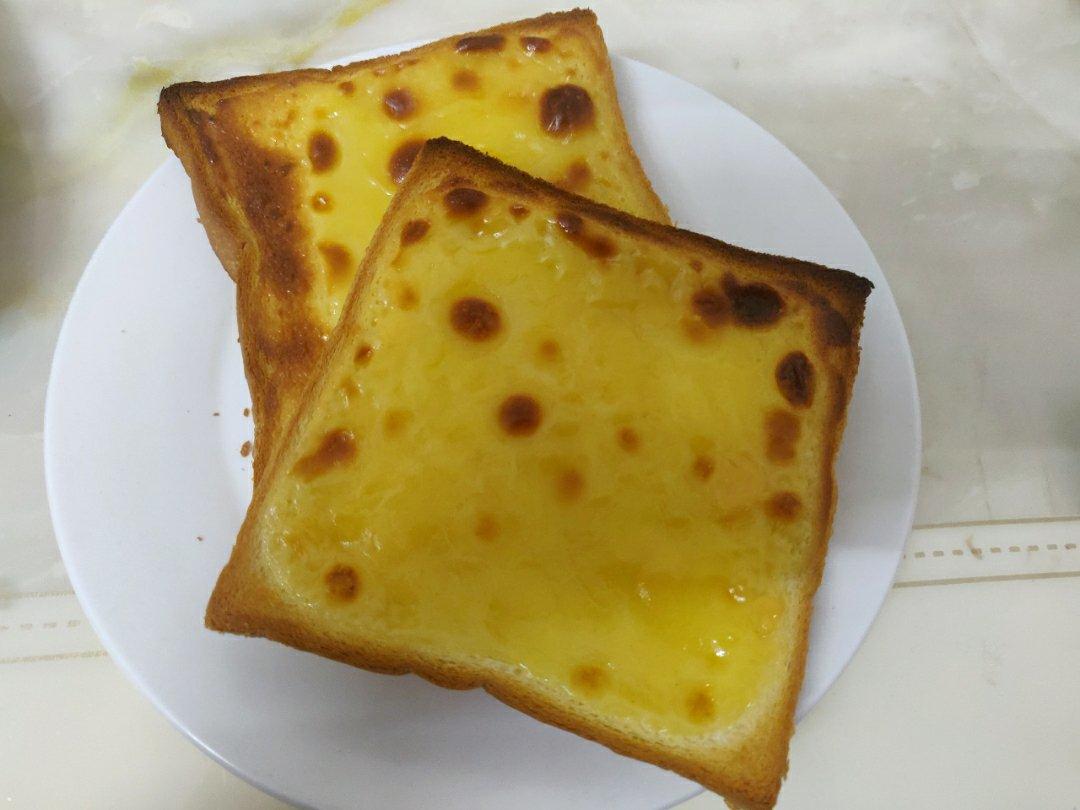乳酪烤吐司片（十分钟早餐）