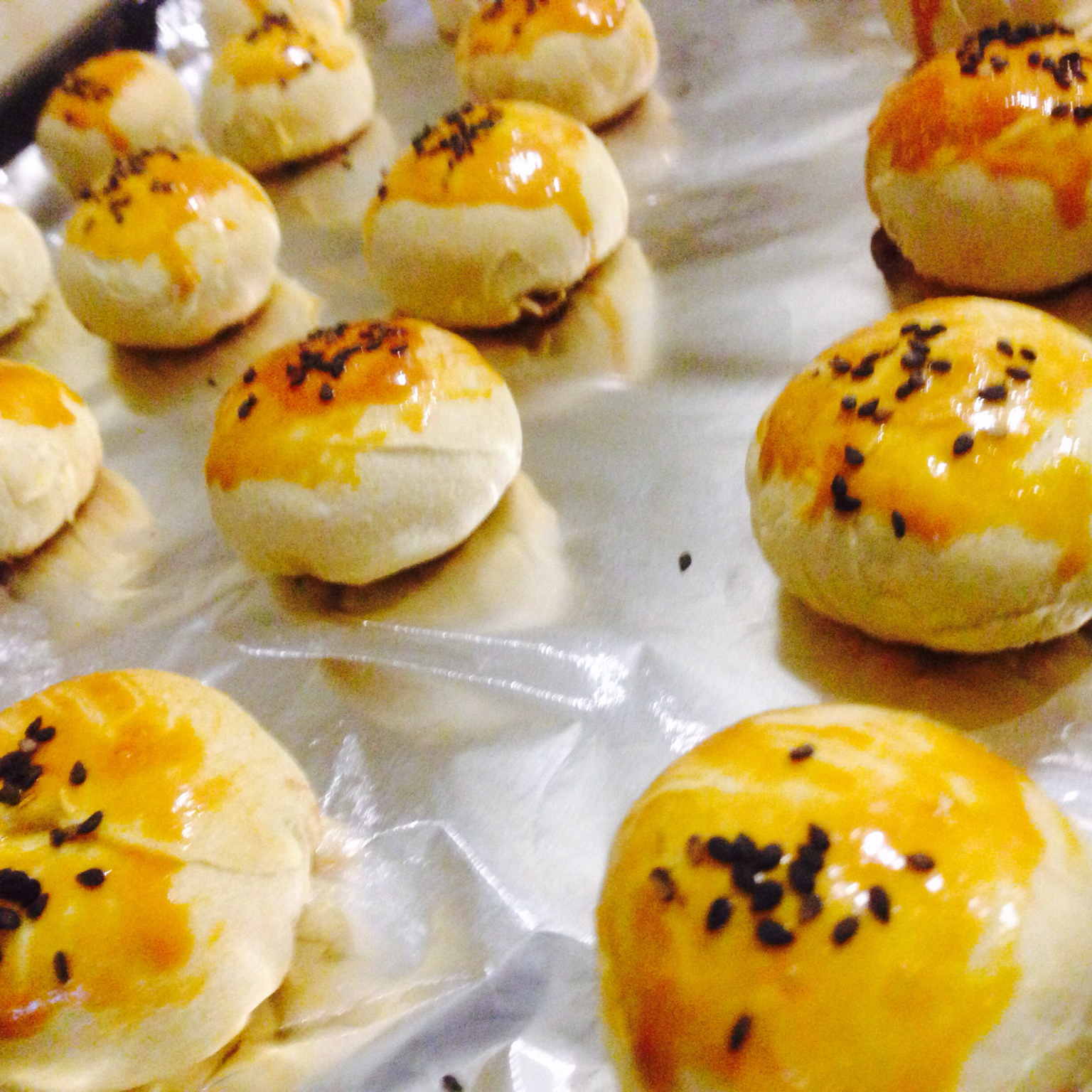 红豆酥饼（附油酥不测漏的办法）