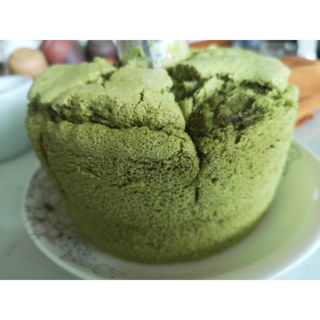 戚风常翠绿，且以抹茶之
