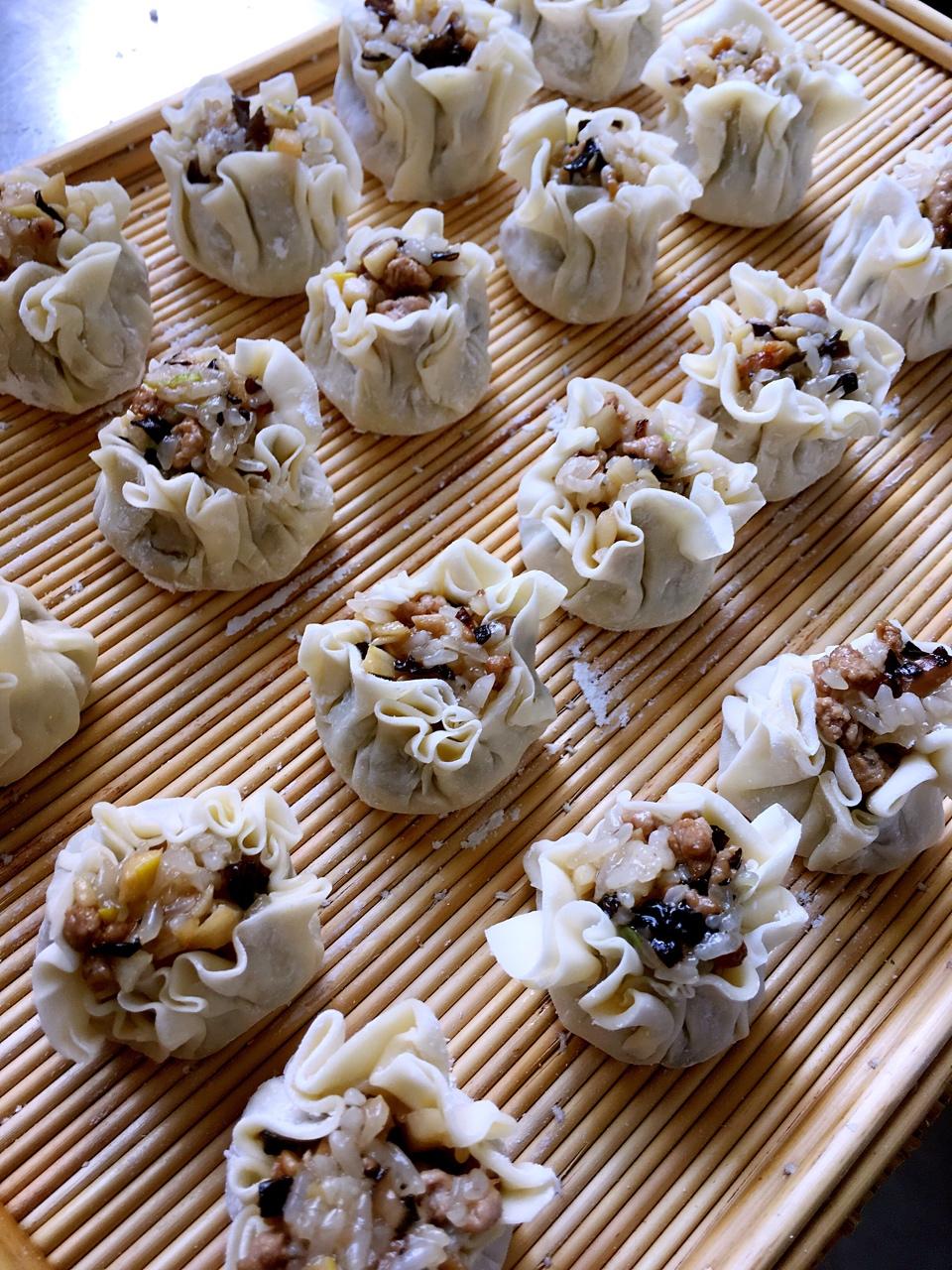 简易糯米烧卖（附烧卖包法）