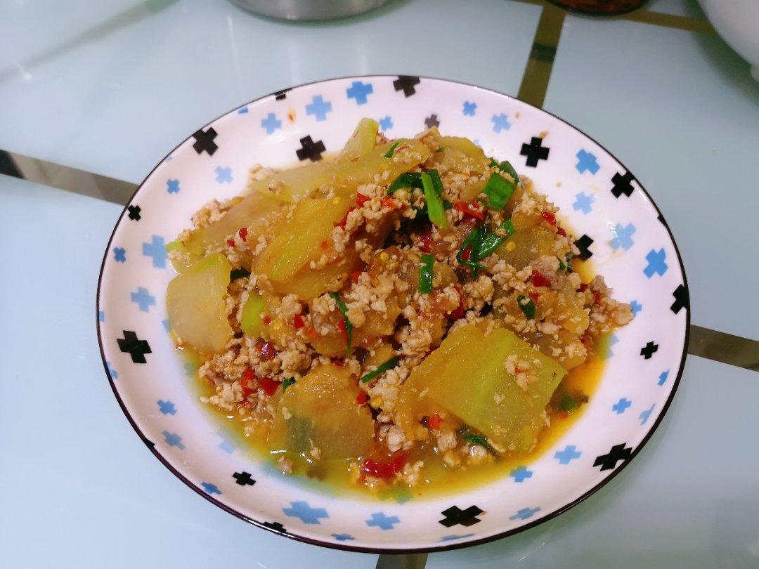 肉末炒冬瓜(超下饭)