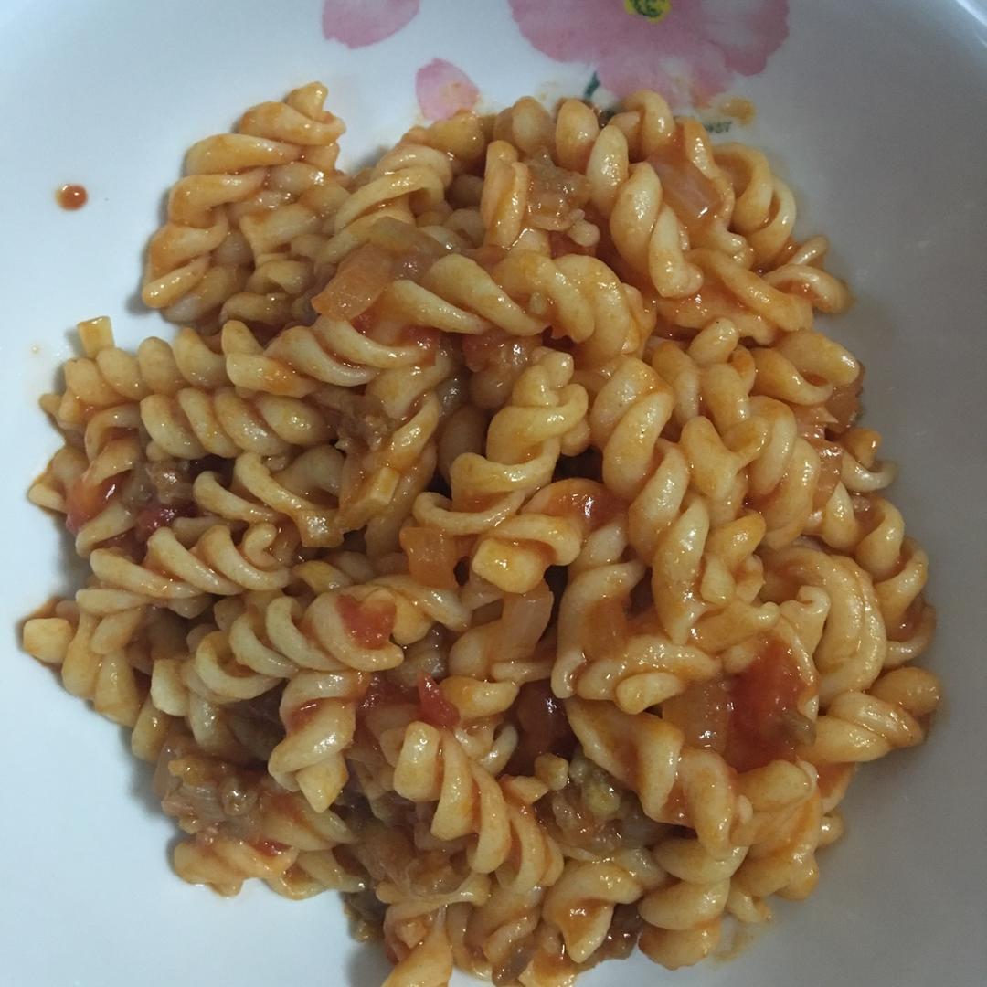 番茄肉酱意面