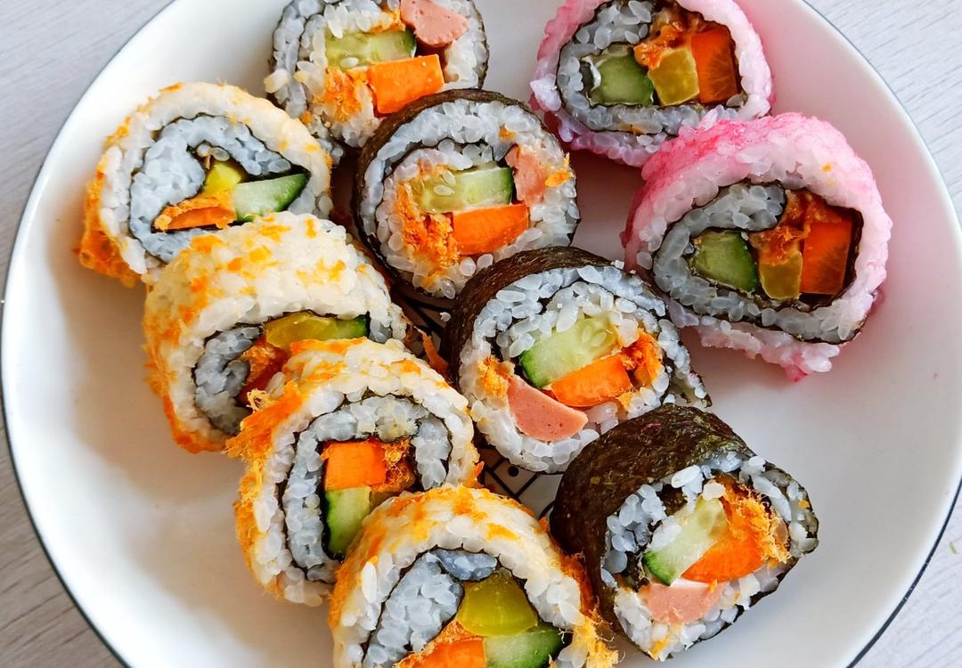 韩国朋友亲授的紫菜包饭김밥