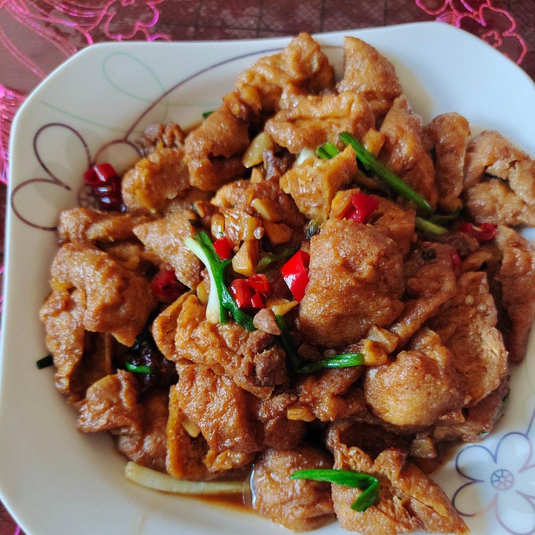【红烧油豆腐】简单快速又下饭，工作疲惫，下班可以做的简单菜。