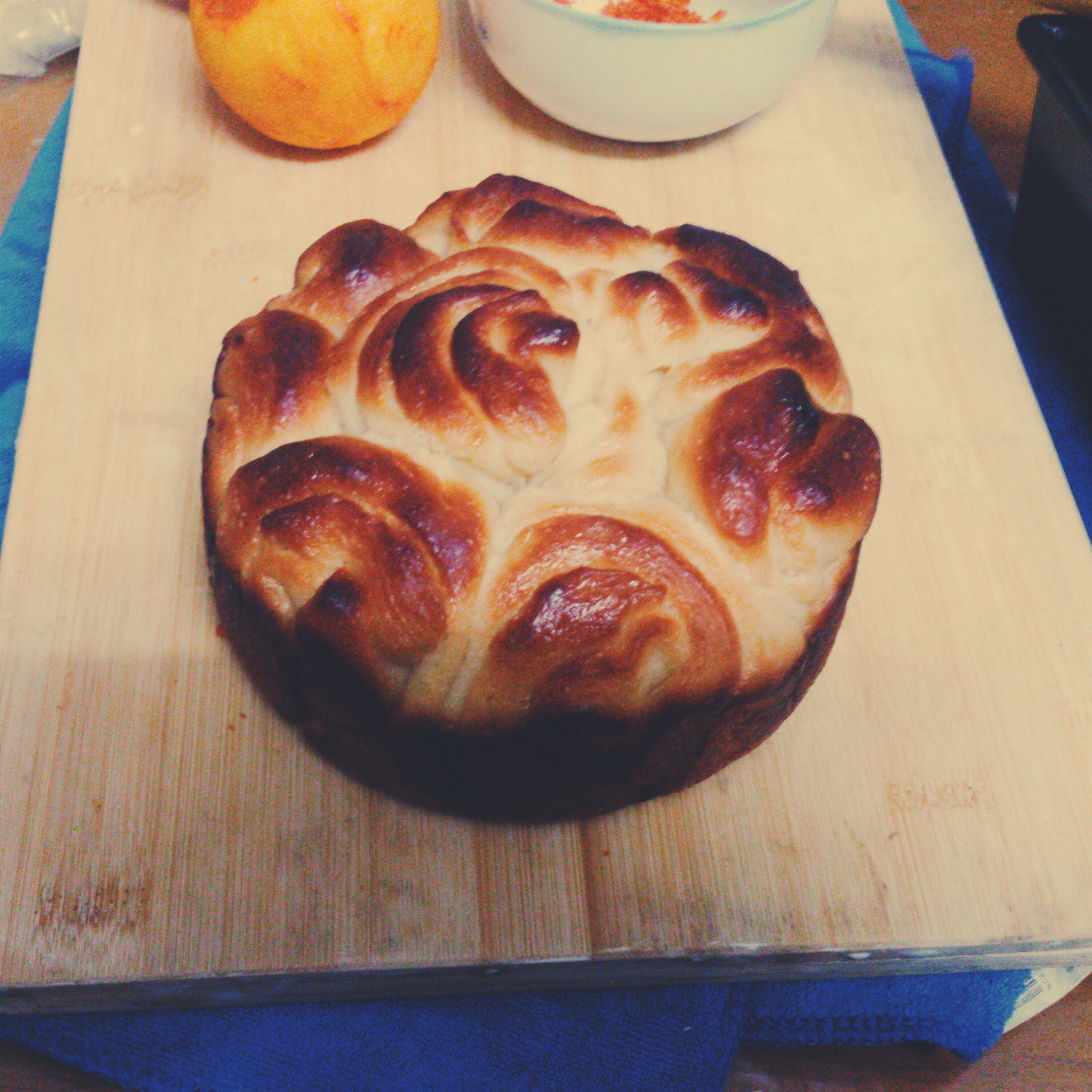 日式香浓炼乳面包