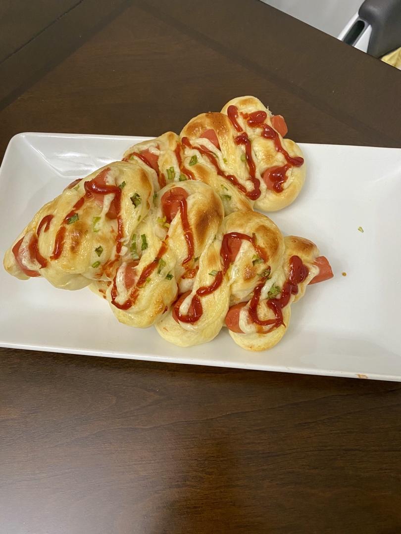 美味无敌香肠面包