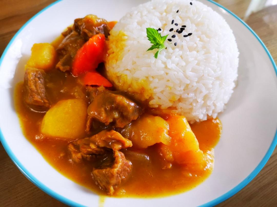 小红书上学来的大S版本咖喱饭🍛