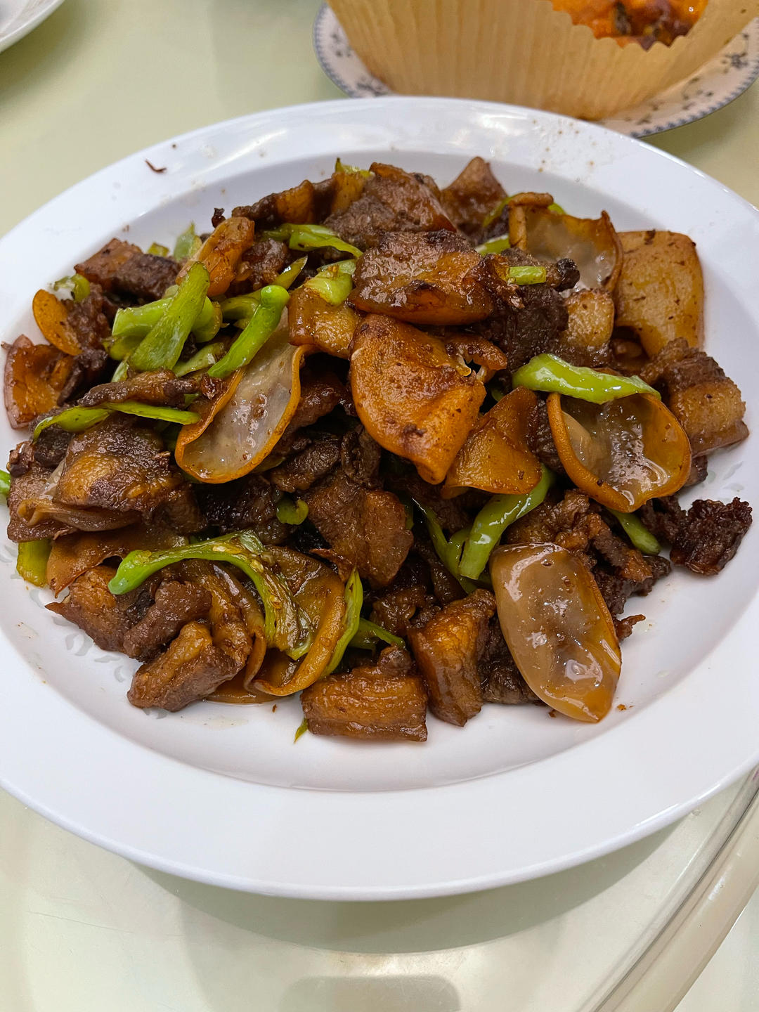 火遍湖南费大厨辣椒炒肉超下饭青椒木耳炒肉