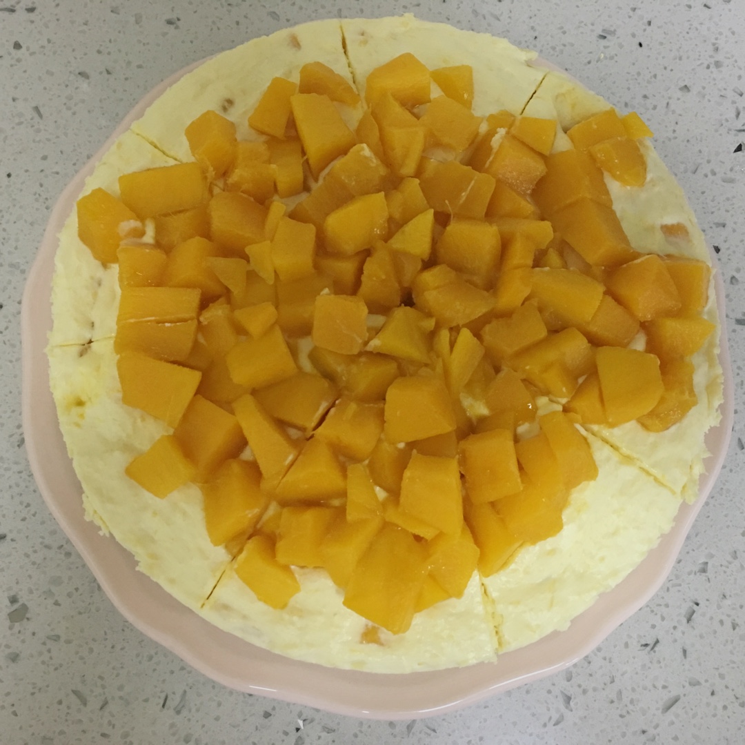 【视频】芒果慕斯（6寸） | 含镜面果胶配方