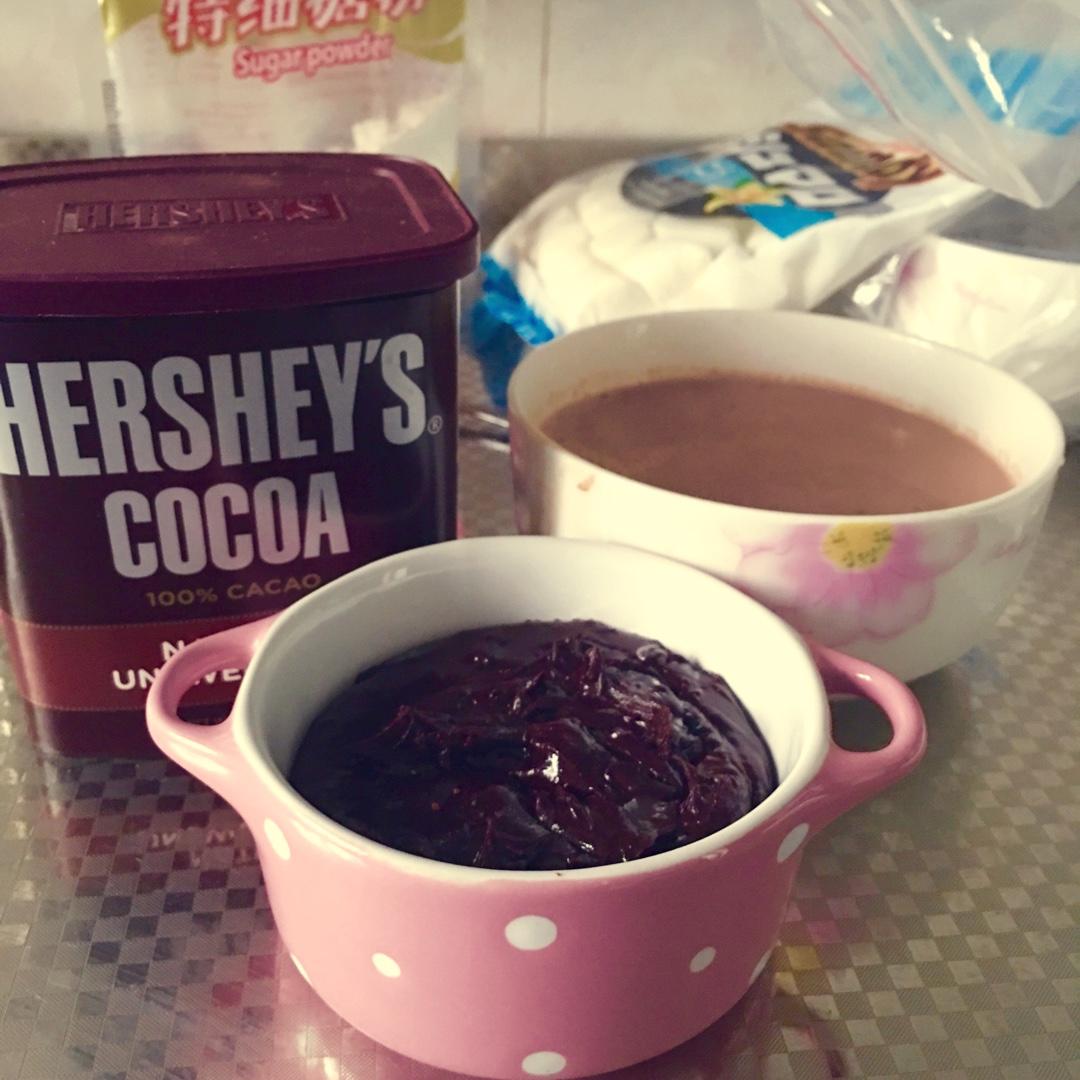 自制好时巧克力酱