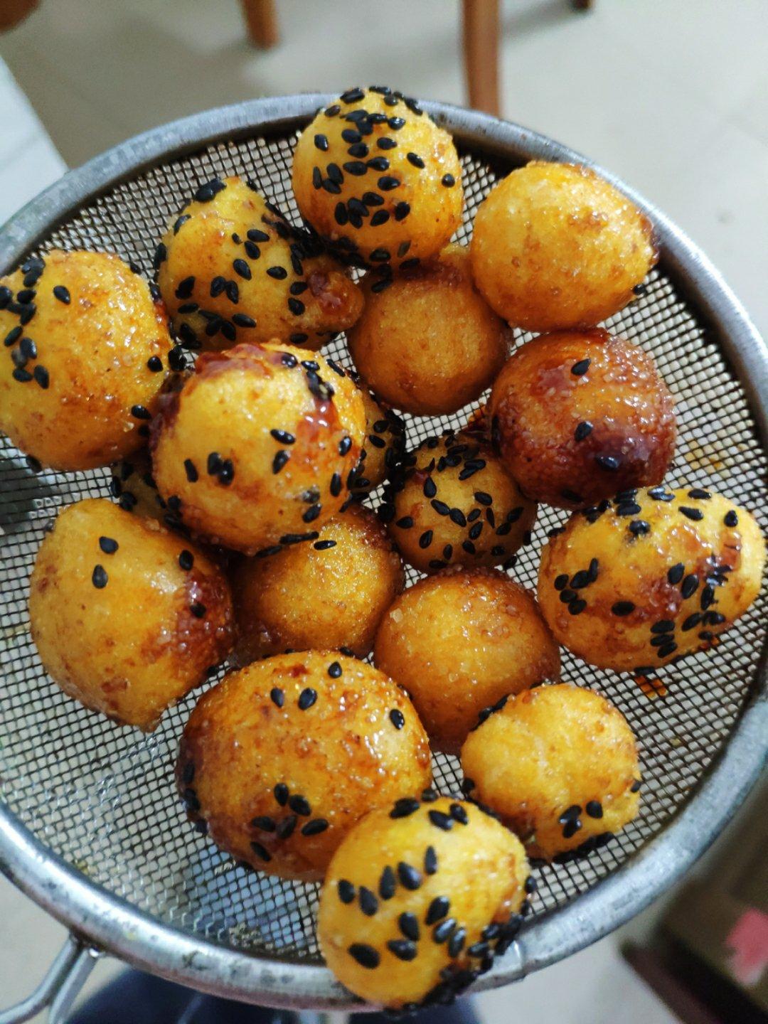 外酥里嫩的南瓜饼