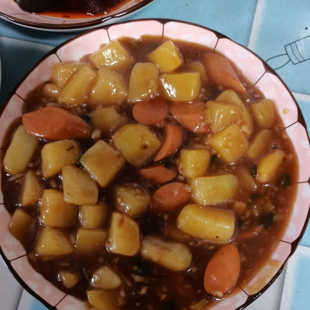 🔥巨下饭，软糯入味！比肉还好吃的红烧土豆